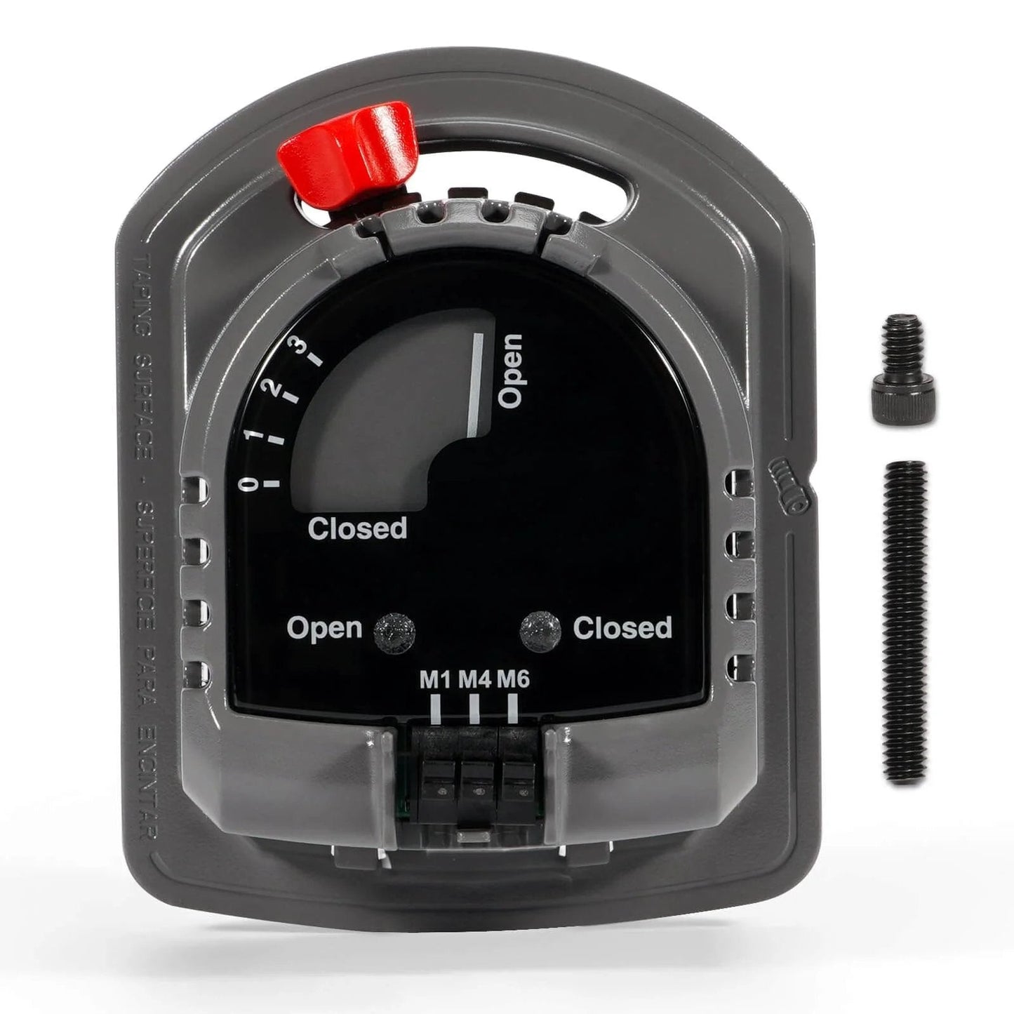M847D Zone Valve Actuator,Replacement Motor for ARD ＆ ZD Zone Dampers shown with black dial and installation parts