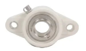 ZUCFT204-12-PBT Flange 2 Bolt Zinc Chromate 3/4 Bearing