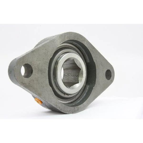 ZUCFT205-15-PBT Flange 2 Bolt Zinc Chromate 15/16 Bearing