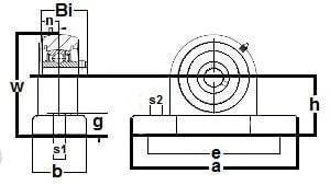 ZUCP-207-21-PBT Zinc Chromate Pillow Block 1 5/16 Mounted Bearing